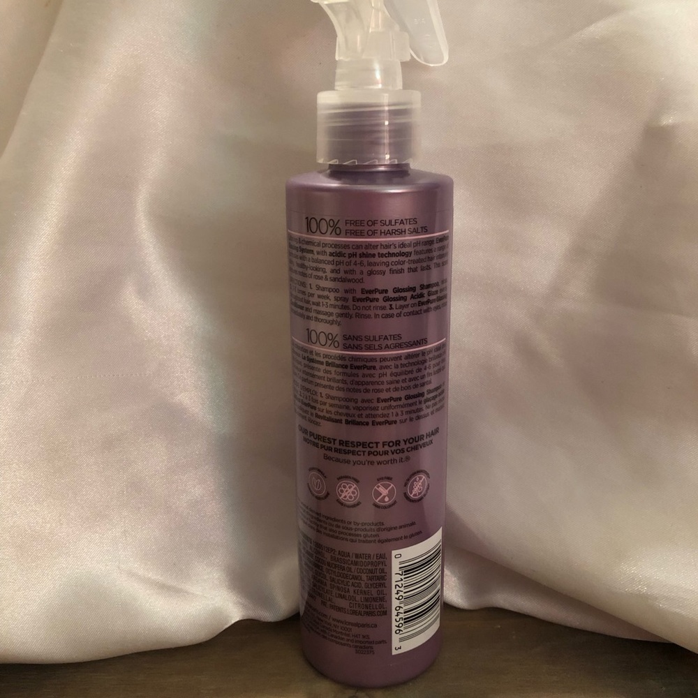 L’Oréal , Ever Pure 2 Glossing In-Shower Acidic Glaze